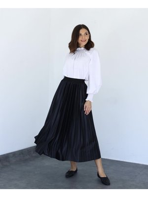 Astarlı Pliseli Etek Astarlı Pliseli Etek