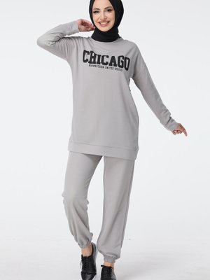 Grı Tunik Pantolon Grı Tunik Pantolon