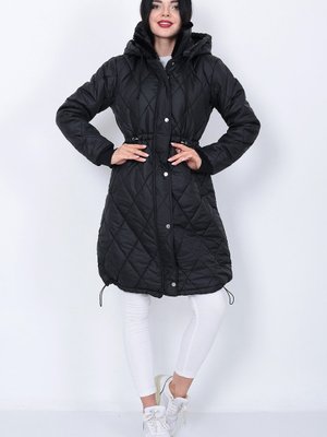 Kapitone Mont İçi Astarlı Baklava Desen