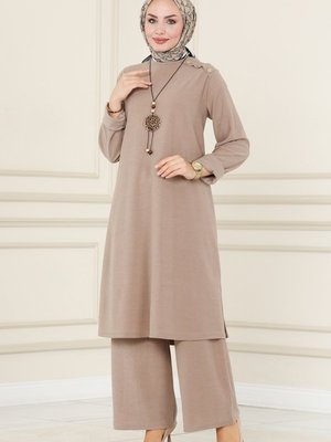 Vizyon Aksesuar Düğmeli Kışlık Takım Vizyon Aksesuar Düğmeli Kışlık Takım