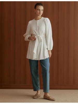 Bluz Optik Beyaz Ka A22