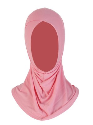 Pembe Çapraz Çocuk Türbanı