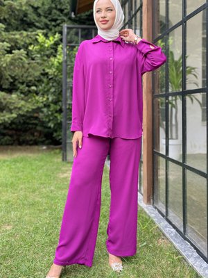 Mor Tunik+pantolon