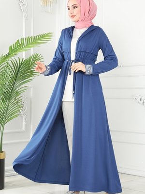 İndigo Ribana Detaylı Spor Ferace