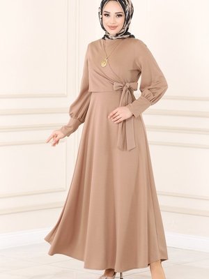 Vizyon Yandan Bağlamalı Elbise