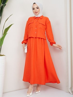 Park Çift Cep Etekli Takım Park Çift Cep Etekli Takım