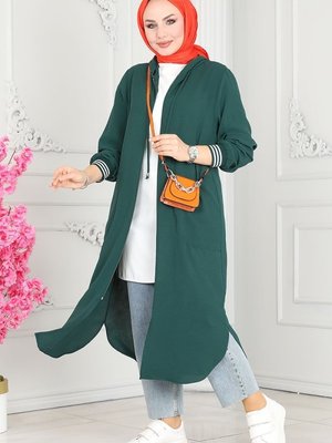 Zümrüt Ribana Detaylı Mevsimlik Kap Zümrüt Ribana Detaylı Mevsimlik Kap