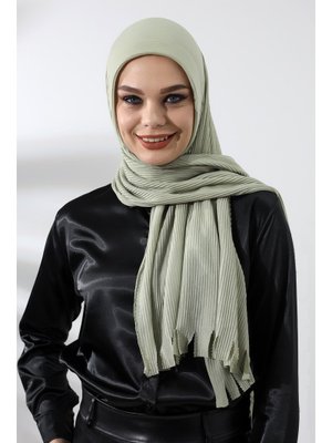 Su Yeşili Hazır Pratik Fitilli Pamuklu Şal Su Yeşili Hazır Pratik Fitilli Pamuklu Şal