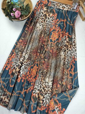 Hebun Kumaş Pliseli Etek