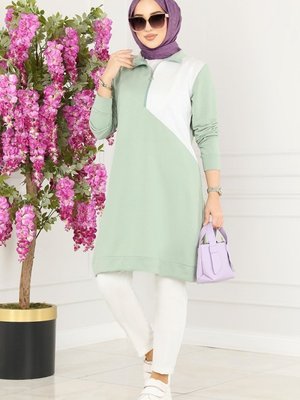 Mint Garnili Spor Tunik Mint Garnili Spor Tunik