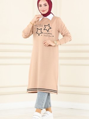 Vizyon Yıldız Baskılı Spor Tunik Vizyon Yıldız Baskılı Spor Tunik