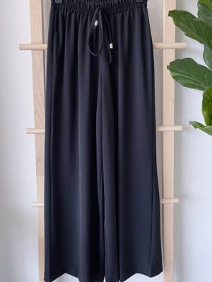 Bol Paça Pantolon Siyah