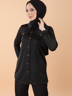 Sıyah Tunik Pantolon