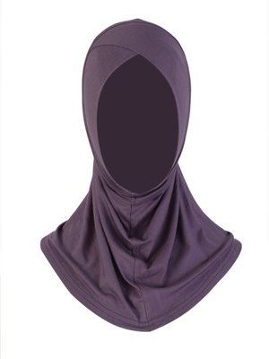 Mürdüm Çapraz Çocuk Türbanı