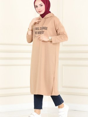 Vizyon Yazı Baskılı Spor Tunik Vizyon Yazı Baskılı Spor Tunik