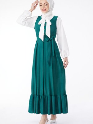 Zumrut Çizgili İkili Takım