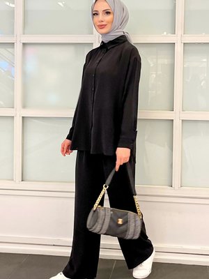 Sıyah Tunik+pantolon