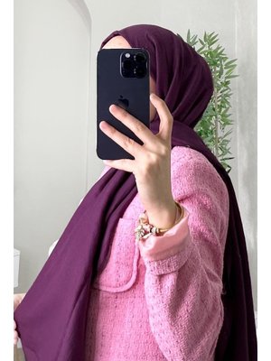 Mor Pamuk Kraş Şal