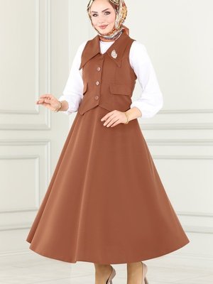 Taba Yelekli Takım Taba Yelekli Takım