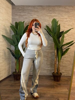 Gri Tasarım Pantolon