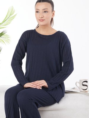 Lacıvert Pijama Takımı Lacıvert Pijama Takımı