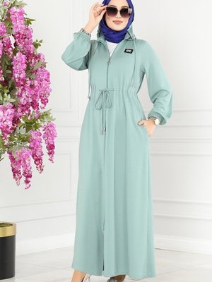 Mint Arma Detaylı Ferace