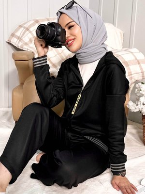 Sıyah Tunik + Pantolon
