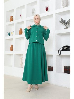 Zümrüt Elsa Etekli Scuba Takım