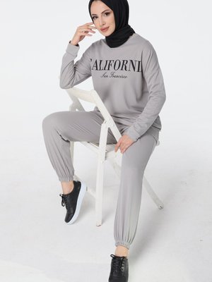 Grı Tunik Pantolon Grı Tunik Pantolon