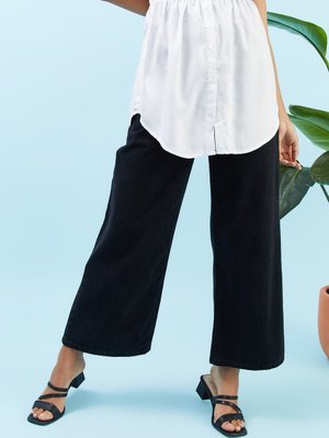 Viskon Gömlek Etek Kırık Beyaz Viskon Gömlek Etek Kırık Beyaz