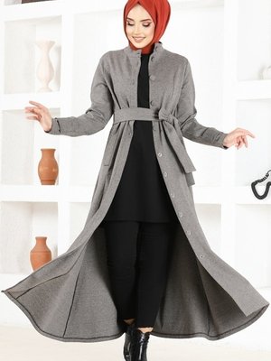 Vizyon Kemerli Kışlık Ferace Vizyon Kemerli Kışlık Ferace