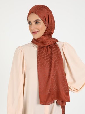 Taba Jakarlı Şal Taba Jakarlı Şal