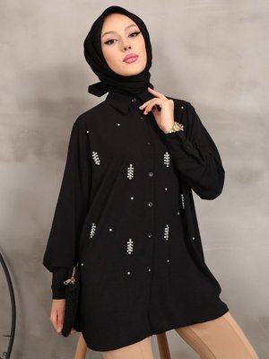 Siyah Bluz / Gömlek