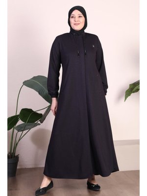 Mürdüm Buyuk Beden Uzun Kislik Tam Boy Kadin Pardesu