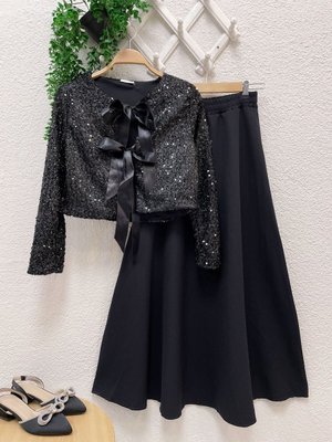 Pul Detay Etekli Takım Pul Detay Etekli Takım