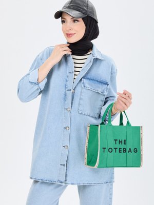 Buz Mavı İkili Kot Takım