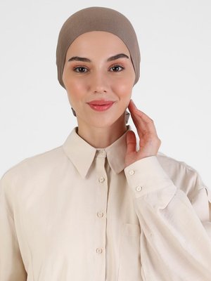 Koyu Vizon Fit Bant Bone