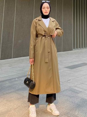 Hector Çentik Yakalı Trençkot