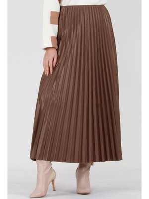 Vizon Pilise Detaylı Etek