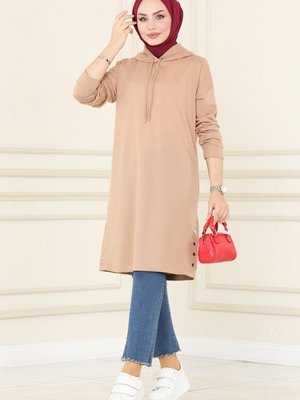 Vizyon Çıtçıt Detaylı Spor Tunik Vizyon Çıtçıt Detaylı Spor Tunik