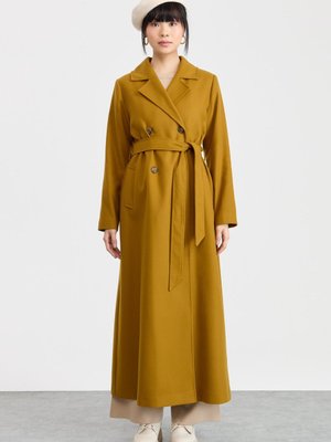 Kruvaze Kaşe Manto Asit