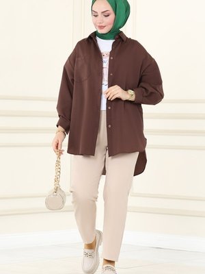 Taş Beli Lastikli Havuç Pantolon Taş Beli Lastikli Havuç Pantolon