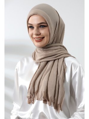 Bej Hazır Pratik Fitilli Pamuklu Şal Bej Hazır Pratik Fitilli Pamuklu Şal