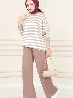 Vizyon Dikiş Detaylı Pantolon Vizyon Dikiş Detaylı Pantolon
