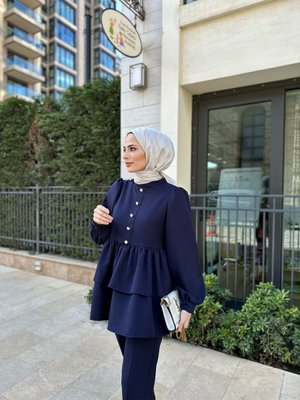 Özel Taşlı Krep Takım