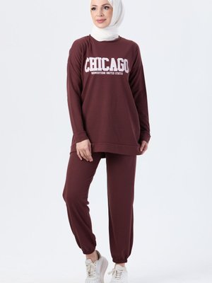 Kahve Tunik Pantolon Kahve Tunik Pantolon