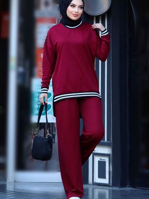 Bordo Tunik Pantolon