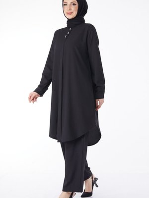 Sıyah Tunik Pantolon