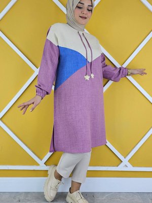 Kadın Bağucu Ve Bin Detaylı Tesettür Tunik
