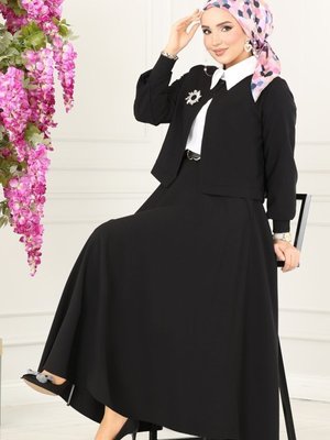 Siyah Ceketli Dabıl Takım